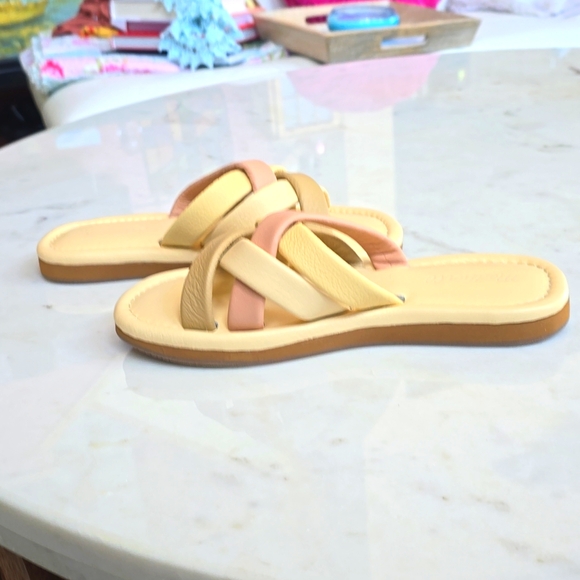 NWT Madewell Leeanndra slide in pastel multi size 8 - Picture 10 of 10